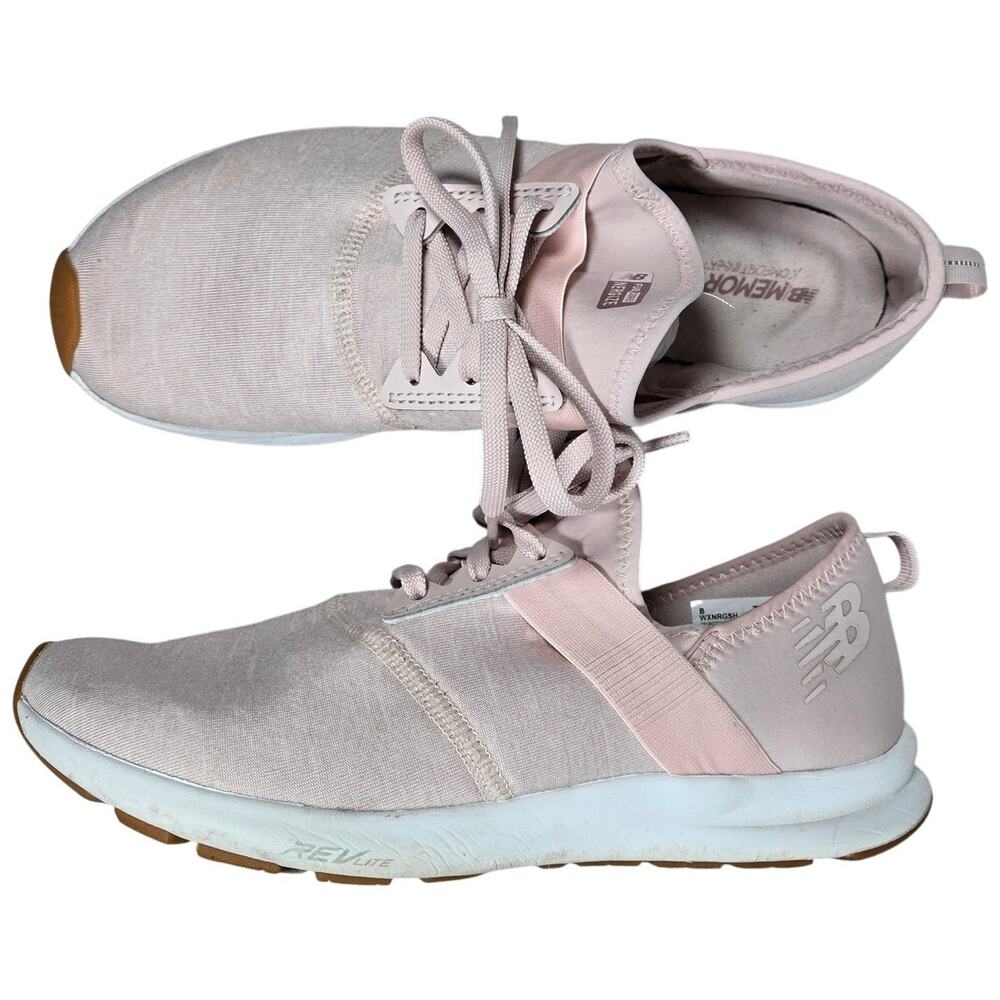 New Balance FuelCore Nergize Womens Pink Lace Up Athletic Sneakers Shoes Size 9